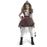 Spooktacular Creations Kindermädchen Dark Prom Queen Kostüm, Goth Prom Queen Kostüm für Kinder, Mädchen, Halloween-XL