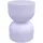 Fermob Piapolo Hocker Aluminium 32 x 45 x 32 cm Lila