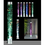 JVmoebel Zimmerbrunnen LED Wasser Säule Regal Beleuchtete Designer Wasserwand für Bar SOFORT, (Wassersäule), Made in Europa weiß