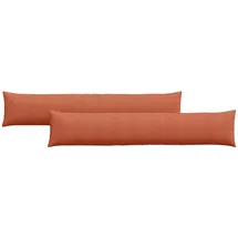 vidaXL Sofakissen 200 x 40 cm Rot-Orange