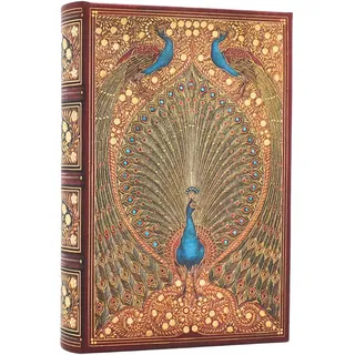 paperblanks ltd. 12-Monatskalender. 2026 Hafiz Pfauen Mini Tag