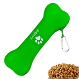 Kleine Leckerli-Tasche für Hunde – tragbare Hundesnack-Tasche für Camping, Snack-Tasche mit Reißverschluss für Hundetraining