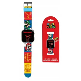 Kids Euroswan Super Mario LED Kinder Armbanduhr