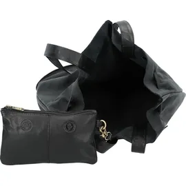 GREENBURRY Eva Shopper Leder Black