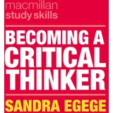 Bloomsbury 3PL Becoming a Critical Thinker von Sandra Egege