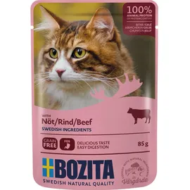 Bozita Häppchen in Gelee mit Rind 85 g