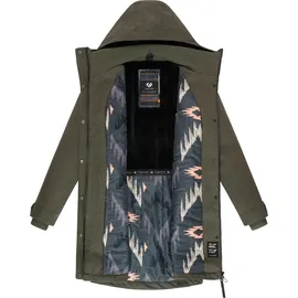 Ragwear Funktionsmantel Jannisa grün L