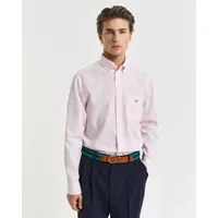 GANT Reg Stripe Langarmhemd Light Pink L