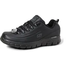 SKECHERS Sure Track Trickel Trainers, Black Leather, 40 EU