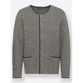 Witt Weiden Strickjacke in grau-meliert | Gr.: 52