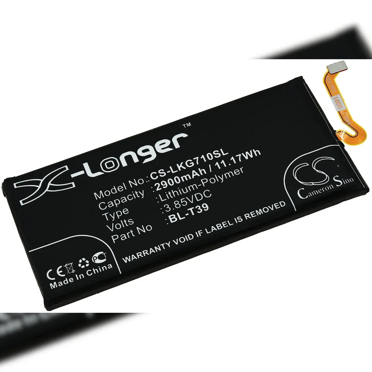 Powery Akku für Smartphone, Handy LG Q7+, Q7+ Dual SIM