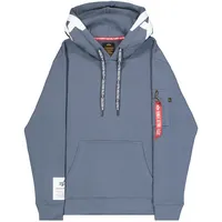 Alpha Industries Hoodie blau L