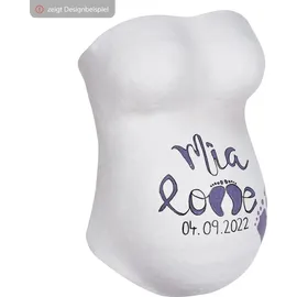Reer Babybauch Gipsabdruck Set Gipsbinden und Acrylfarbe