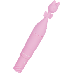 Katzenförmiger Vibrator, 16,3 cm, rosa