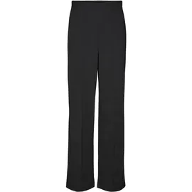 Vero Moda Becky HR Wide Pull On Hosen Schwarz S 30