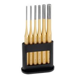 Splintentreibersatz 3-4-5-6-8-10 mm 8-Kant CV-Stahl im Kunststoffhalter