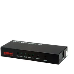 ROLINE 4K HDMI Video-Splitter, 4fach