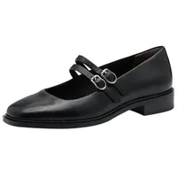 TAMARIS Da.-Ballerina für Damen, schwarz, Größe 37 EU