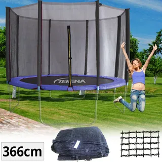 Terena Sicherheitsnetz Premium Ersatznetz für Trampolin 366 cm