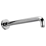 KEUCO Brausearm für Wandanschluss  462mm, Rosette rund - Schwarzchrom gebürstet