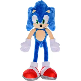 Sega Sonic 2 Sonic Plüschtier 30 cm Blau/Rot
