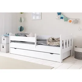 Kids Collective Kinderbett 90 x 200 cm Holz weiß