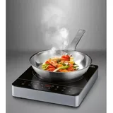 Silvercrest SILVERCREST® Induktionskochplatte SIKP 2200 Kochfeld Temp : 60–240 °C Schwarz