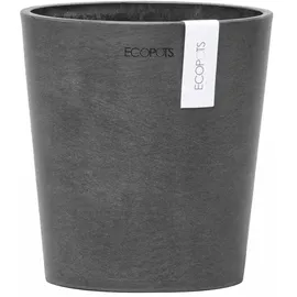 ecopot Morinda Ø 14,2 x 16 cm Dunkelgrau