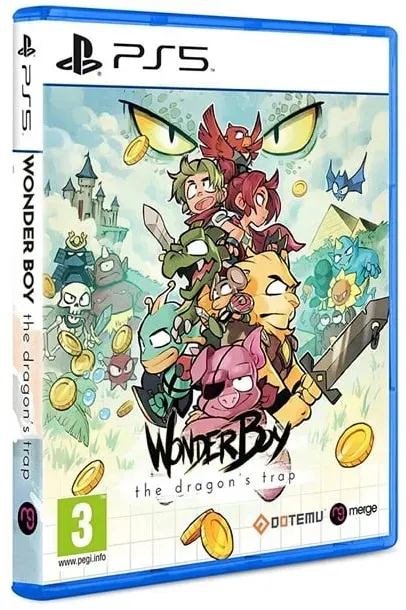 Wonder Boy: The Dragon's Trap - Sony PlayStation 5 - Platformer - PEGI 3