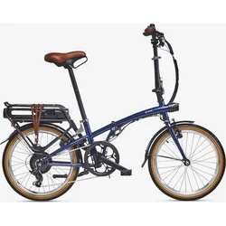 E-Bike Faltrad Klapprad 20 Zoll E-Fold 500 blau blau Einheitsgröße