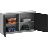 vidaXL, Werkstattschrank, Tanner Wall cabinet with 2 doors (20 cm, 55 cm)