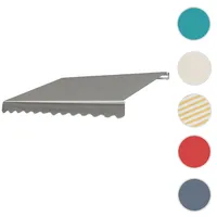 Mendler Gelenkarmmarkise T792 500 cm grau-braun