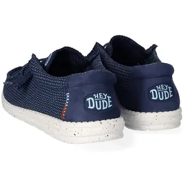 HEYDUDE Hey Dude Wally Sport Mesh Schuhe Herren, blau 44 EU