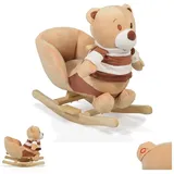 Moni Plüsch Schaukeltier Bär braun WJ-635,