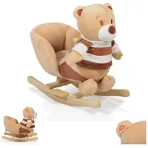 Moni Plüsch Schaukeltier Bär braun WJ-635,