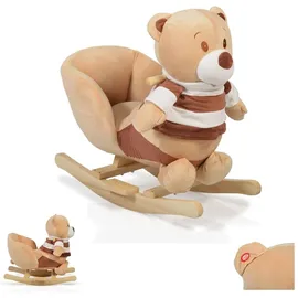 Moni Plüsch Schaukeltier Bär braun WJ-635,