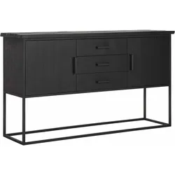 Sideboard Kommode Beam, Schwarz
