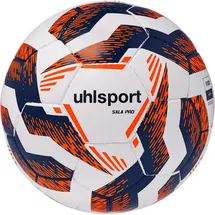 Uhlsport Sala Pro Futsal weiß/marine/fluo orange 4
