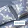 SCHIESSER Vera Floral Blau 135 x 200 cm + 80 x 80 cm