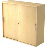 Hammerbacher Schiebetürenschrank V1753S/3/3/RE ahorn 2 Fachböden 120,0 x 40,0 x 110,0 cm
