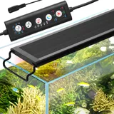 MOPHORN vevor Aquariumlicht, 26 w Vollspektrum-Aquarienlicht mit 24/7-Naturmodus, einstellbarem Timer und 5-stufiger Helligkeit, mit ausziehbaren