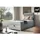 Best For Home Boxbett, Grau, Textil, Höhe ca. 18 cm, Rechteckig, 90x200 cm, Schlafzimmer, Betten, Boxspringbetten