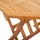 vidaXL Gartentisch Klappbar 135 x 85 x 75 cm Braun