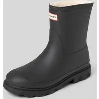 Stiefel mit Label-Detail, Black, 42