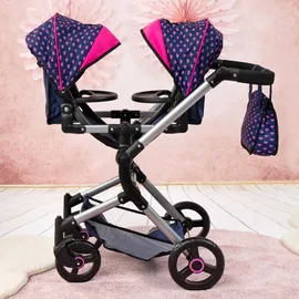 Bayer - Twin Pram - Neo - Purple 26254AA)