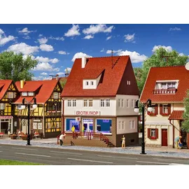 Vollmer Erotikshop mit Inneneinrichtung und LED-Beleuchtung 43870 H0