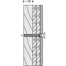 Hewi BM Klappsitz, 4 Befestigungspunkte, Leichtbauwand mit Schichtholzplatte