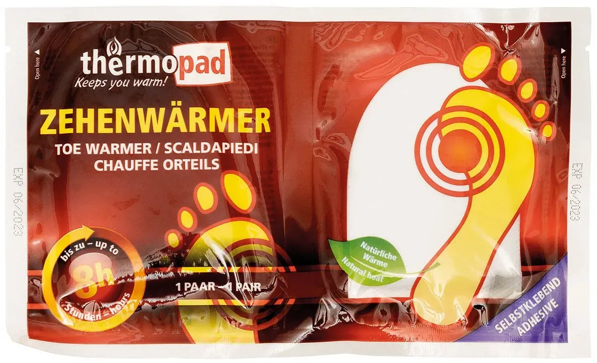 Thermopad Zehenwärmer Handschuhwärmer Set