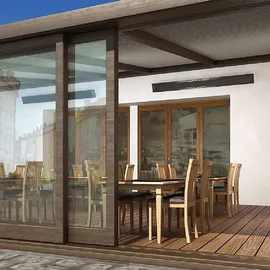 Fenix Infrarotheizung Terrassenheizer Infrarot Dunkelstrahler
