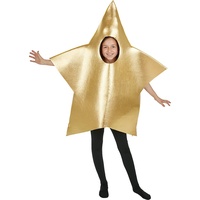 Funidelia | Stern Kostüm gold für Jungen und Mädchen Weihnachten, Krippenspiel - Kostüm für Kinder & Verkleidung für Partys, Karneval & Halloween - Größe 3-6 Jahre - Gold